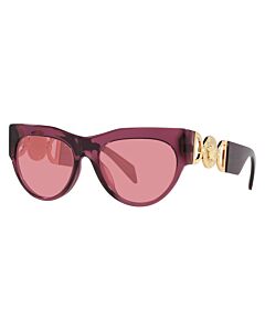 Versace 56 mm Transparent Marc Sunglasses