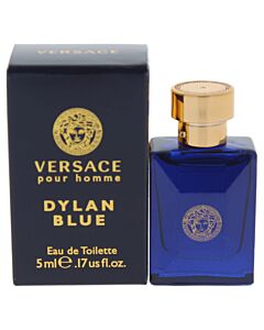 Versace Dylan Blue by Versace EDT Mini 0.17 oz (5.0 ml) (m)