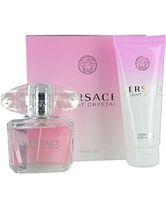 Versace Ladies Bright Crystal Gift Set Fragrances 8011003800643
