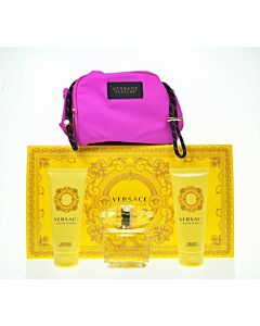Versace Ladies Yellow Diamond Gift Set Fragrances 8011003884902