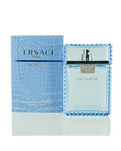 Versace Man Eau Fraiche by Versace Deodorant Spray 3.4 oz (100 ml) (m)