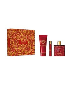 Versace Men's Eros Flame Gift Set Fragrances 8011003889327