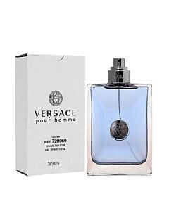 Versace Men's Versace Pour Homme EDT Spray 3.4 oz (Tester) (100 ml)