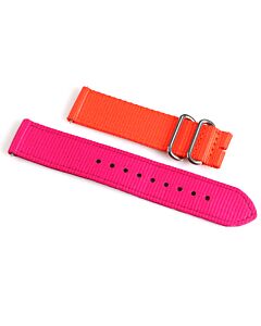 Versus by Versace Orange and Pink Watch Band