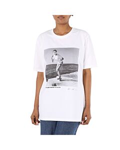 Wolford Ladies Short-sleeve Newton Cotton T-Shirt
