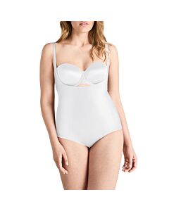 Wolford Ladies White Mat De Luxe Forming Bodysuit