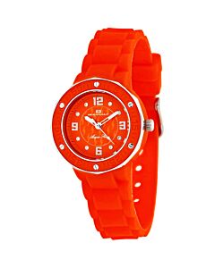Women's Acqua Star Silicone Red Dial Watch