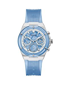 Women's Active Life Silicone Blue Dial Watch