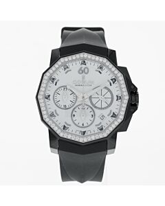Women's Admiral's Cup Competition Chronograph Leather White Dial Watch