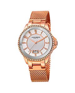 Women's Ador Stainless Steel Silver Dial