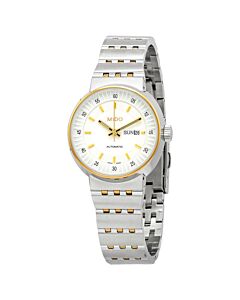 Women's All Dial Stainless Steel White Dial Watch