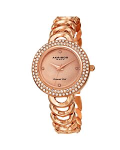 Women's Alloy Rose Gold-tone Dial