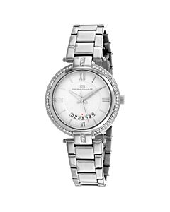 Women's Amaya Stainless Steel White Dial Watch