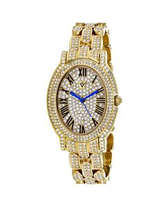 Women's Amore Stainless Steel Gold-tone Dial Watch