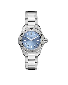 Women's Aquaracer Stainless Steel Blue Dial Watch