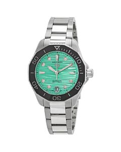 Women's Aquaracer Stainless Steel Green Dial Watch
