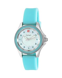 Women's Arbon Silicone Multi-Color Dial Watch