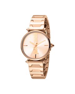 Women's Armonia Stainless Steel Rose Gold-tone Dial Watch