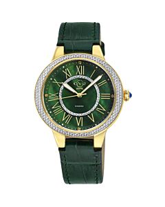 Women's Astor II Leather Mother of Pearl Dial Watch
