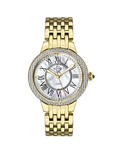Women's Astor II Stainless Steel Mother of Pearl 9Crystal-set) Dial Watch