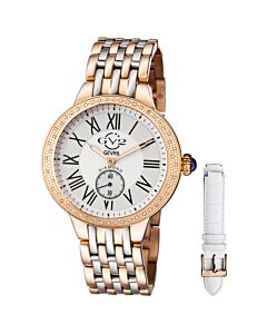 Women's Astor Stainless Steel White Dial Watch