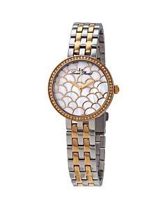 Women's Ava Stainless Steel Mother of Pearl Dial