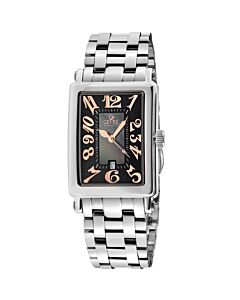 Women's Avenue of Americas Mini Stainless Steel Mother of Pearl Dial Watch