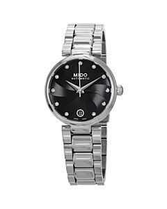 Women's Baroncelli Donna Stainless Steel Black Dial Watch
