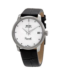 Women's Baroncelli Heritage Leather Mother of Pearl Dial