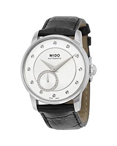 Women's Baroncelli II Leather Silver Dial