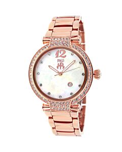Women's Bijoux Stainless Steel Mother of Pearl Dial Watch