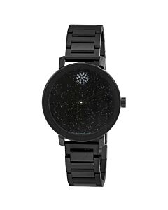 Women's Bold Evolution Stainless Steel Black Dial Watch