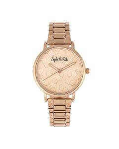 Women's Breckenridge Stainless Steel Rose Gold-tone Dial Watch