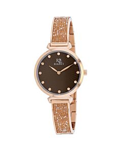 Women's Brillare Stainless Steel Brown Dial Watch
