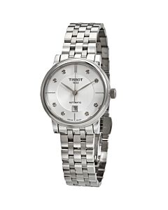 Women's Carson Premium Stainless Steel White Dial Watch