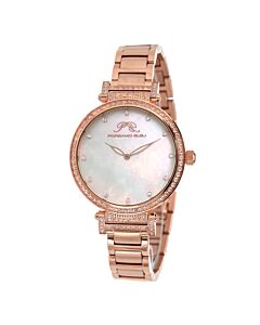 Women's Chantal Stainless Steel Mother of Pearl Dial Watch