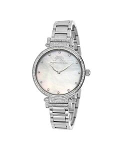 Women's Chantal Stainless Steel Mother of Pearl Dial Watch