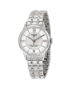 Women's Chemin Des Tourelles Stainless Steel Silver with Mother of Pearl Dial
