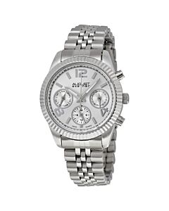 Women's Silver-Tone Stainless Steel Silver-Tone Dial