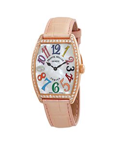 Women's Cintree Curvex Leather White Dial Watch