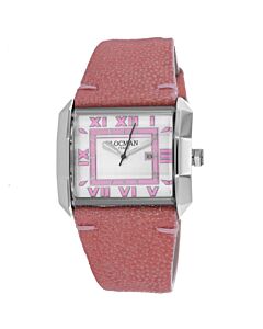 Women's Classic Leather Mother of Pearl Dial Watch