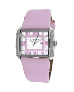Women's Classic Leather Mother of Pearl Dial Watch