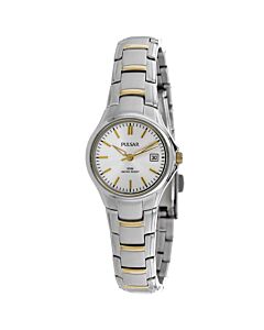 Women's Classic Stainless Steel Silver-tone Dial Watch