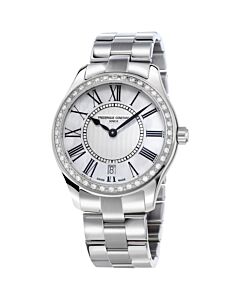 Women's Classics Stainless Steel Mother of Pearl Dial Watch