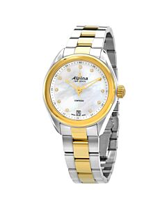 Women's Comtesse Stainless Steel Mother of Pearl Dial Watch