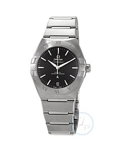 Womens-Constellation-Automatic-Stainless-Steel-Black-Dial-Watch