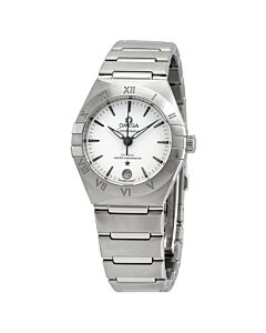 Women's Constellation Co-Axial Master Chronometer Stainless Steel Silver Dial Watch