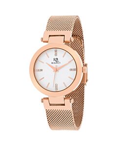 Women's Cristallo Stainless Steel Silver-tone Dial Watch