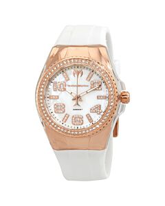 Women's Cruise Silicone White Mother of Pearl Dial Watch