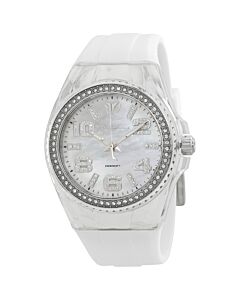 Women's Cruise Silicone White Mother of Pearl Dial Watch